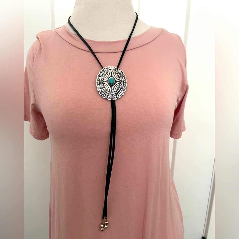 Concho necklace
